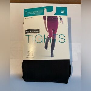 No nonsense Women's Super Opaque Control Top Tights NEW